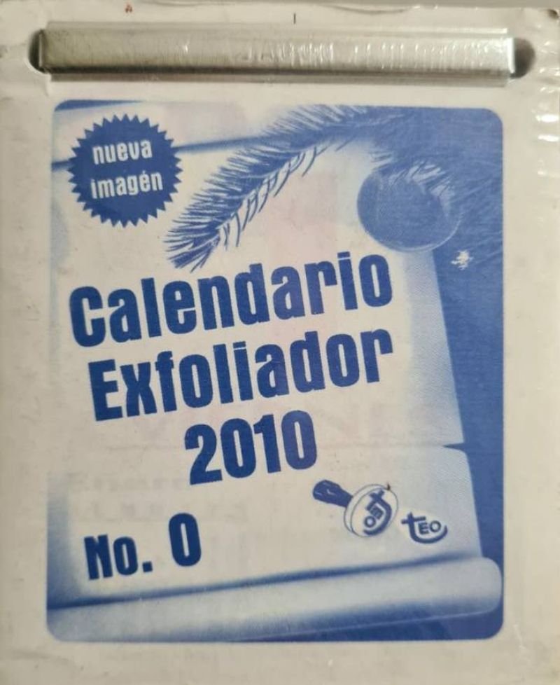 Calendario exfoliador 2010