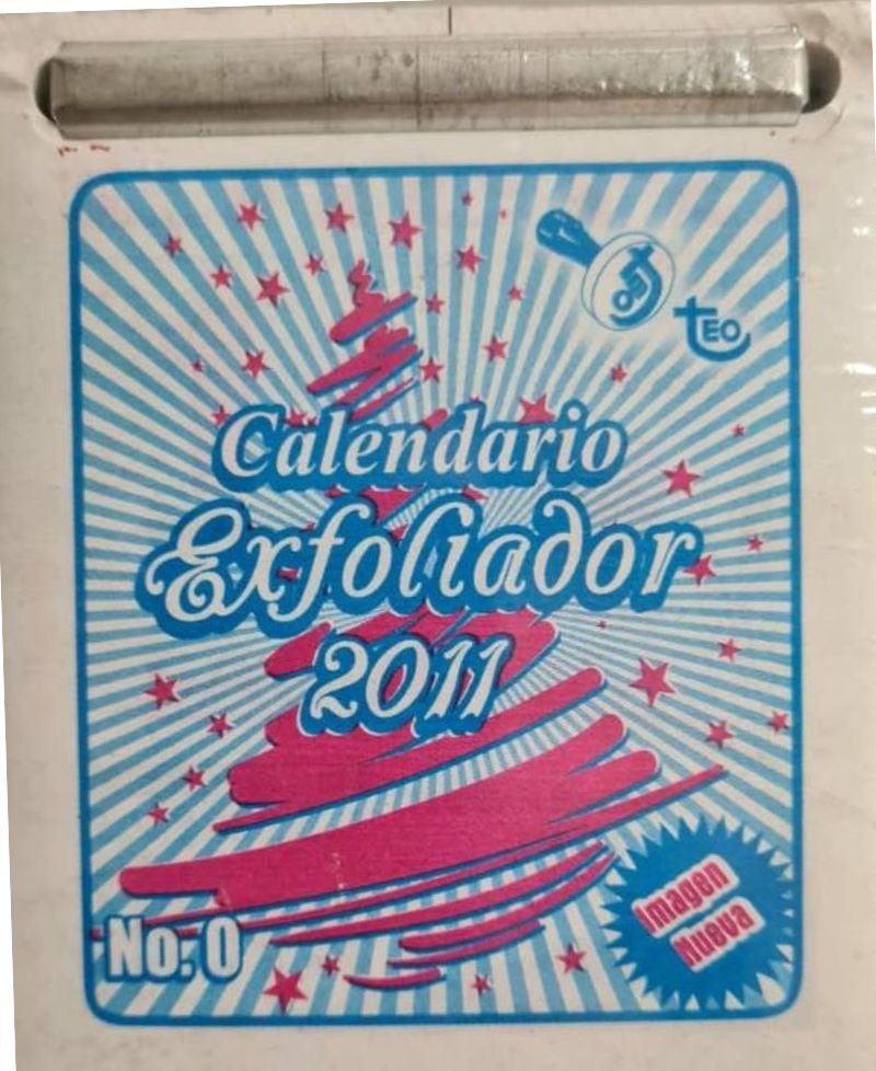 Calendario exfoliador 2011