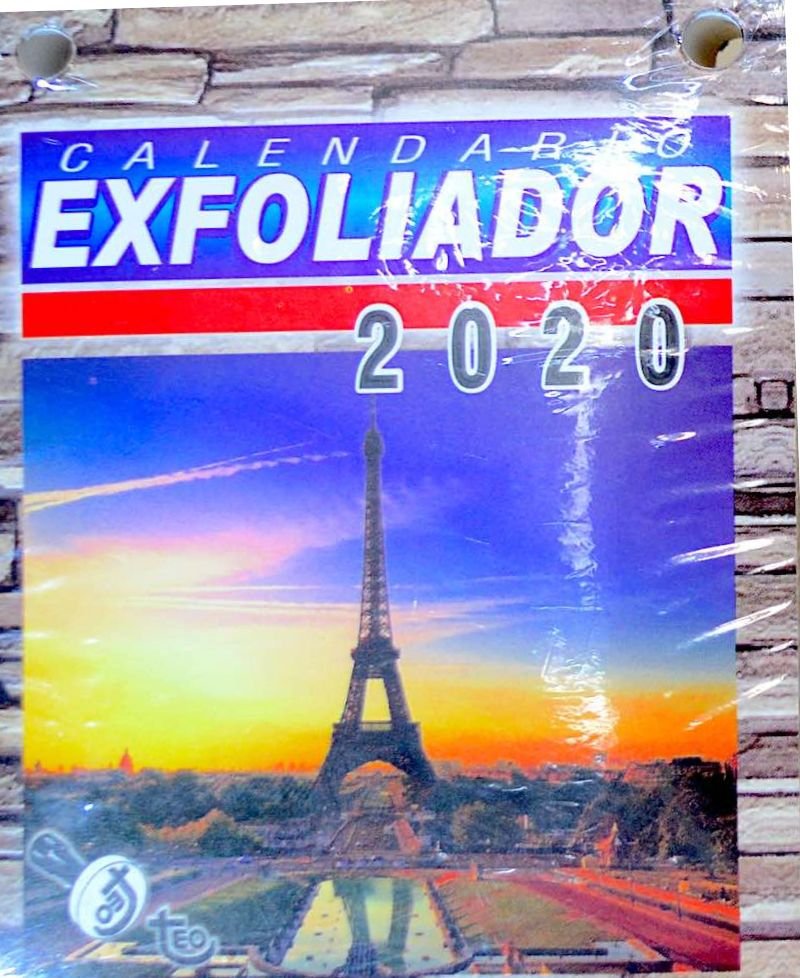 Calendarios Exfoliadores Ornelas Somos Fabricantes