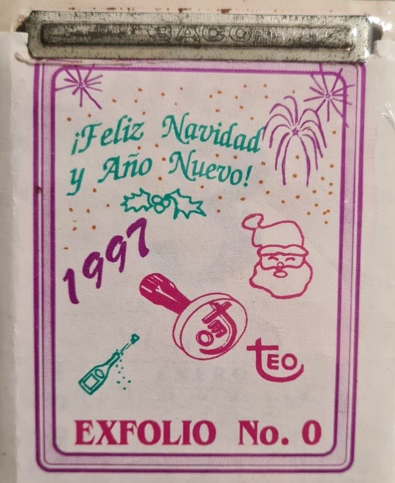 Calendario exfoliador 1997
